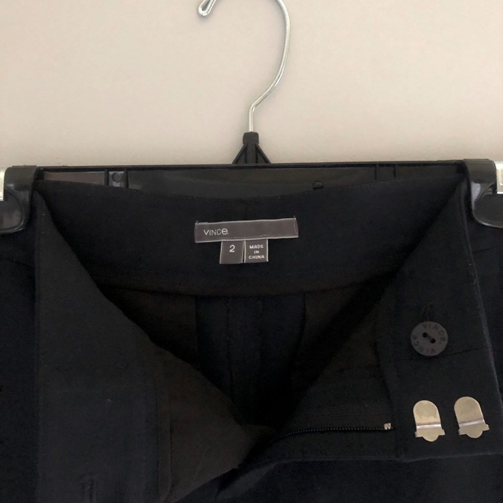 Vince flat front trousers